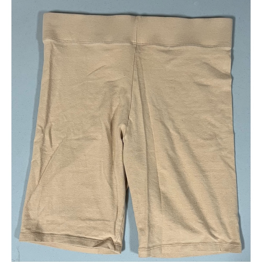 Beige Tan Nude Solid Bike Biker Shorts Sweatshorts Bottoms Size S 🤎 #bottoms